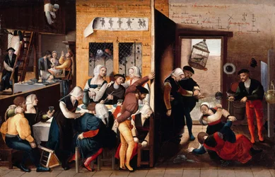 Bordellszene, 1537