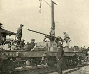 Sergeant Borrowe und die Dynamitkanone, Spanisch-Amerikanischer Krieg, Juni 1898, 1899
