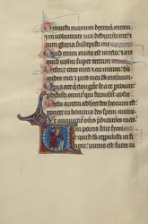 Initiale U: Ein König