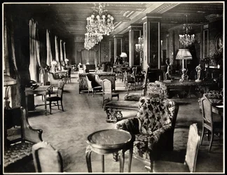 Lounge im Hotel Knickerbocker, 1906