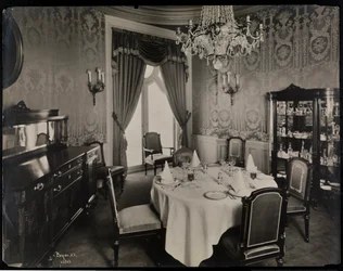 Privates Speisezimmer im Hotel Knickerbocker, 1906