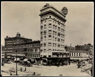 Das Pabst Hotel, 42nd Street, Broadway und 7th Avenue, New York
