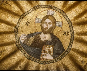 Christus Pantokrator (oder Christus in Herrlichkeit) (Mosaik)