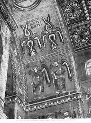 Detail der Engel aus der Apsis, ca. 1175-1250