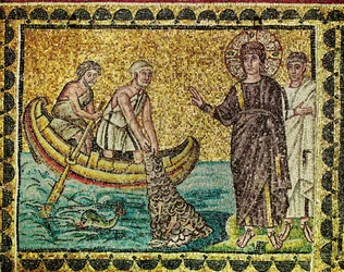 Zweite Erscheinung Jesu Christi vor den fischenden Aposteln am See Genezareth