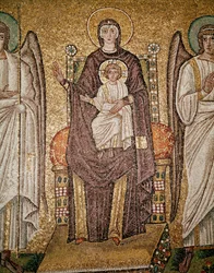 Die byzantinische Jungfrau (Detail)