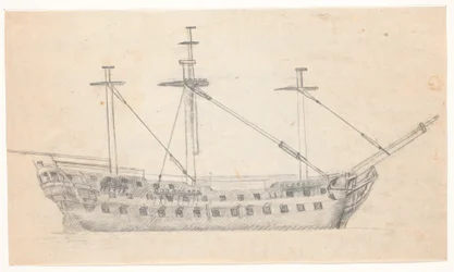 Schlachtschiff. Zweidecker