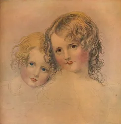 Die Calmady-Kinder, ca. 1823, 1916