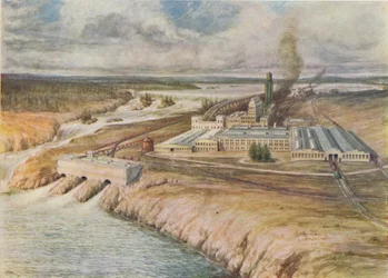 Papiermühlen, Neufundland, 1916
