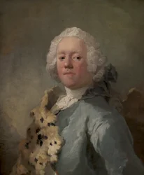 Porträt von Graf Jørgen Scheel