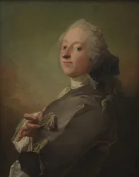 Porträt des königlichen Hofapothekers Johann Gottfried Becker