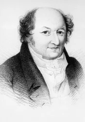 Porträt von Aleksandr Aleksandrovic Sachovskoj (1777-1846), russischer Dramatiker, Gravur aus Russkaya Talia, Anthologie von Faddey Venediktovich Bulgarin, veröffentlicht 1825