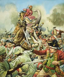 Die Schlacht von Arcot