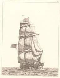 Eine nordamerikanische Brigg