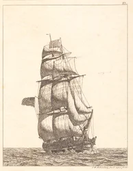 Eine nordamerikanische Brigg