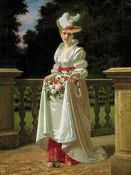 Blumenpflücken