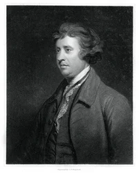 Edmund Burke, anglo-irischer Staatsmann, Autor, Redner, politischer Theoretiker und Philosoph, 1834