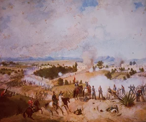 Mexikanisch-Amerikanischer Krieg (1846-48), Schlacht von Molino del Rey, US-Truppen greifen an