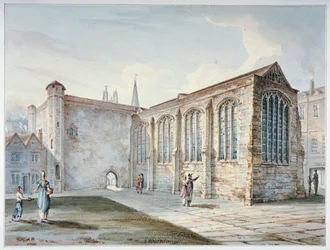 Holy Trinity Chapel, Leadenhall Street, bekannt als Leadenhall Chapel, City of London