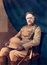 Generalleutnant NG Lyttelton, Kommandeur der 4. Brigade in Südafrika, 1902