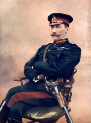 Generalleutnant Sir HC Chermside, Kommandeur der 14. Brigade in Südafrika, 1902