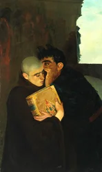 Die Spinne im Kloster, 1881