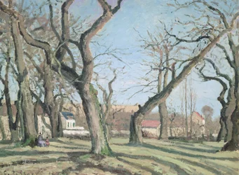 Kastanienbäume in Louveciennes, 1872