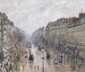 Der Boulevard Montmartre