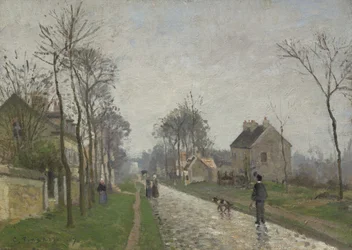 Route de Versailles, Louveciennes, Regeneffekt, 1870