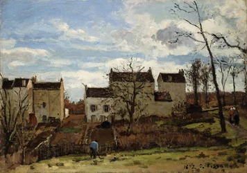 Frühling in Pontoise, 1872