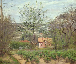 Das Cottage oder das Rosa Haus - Hamlet des Fliegenden Herzens, 1870