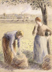 Die Pflücker; La Cueillette, 1890