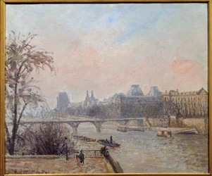 Die Seine und der Louvre im Jahr 1903, 1903. Maße: 0,46 x 0,55 m. Paris, Musée d