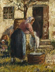 Die Wäscherin, ca. 1898