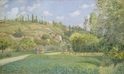 Ein Kuhhirte in Valhermeil, Auvers-sur-Oise