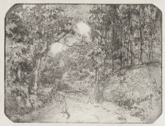 Weg im Wald bei Pontoise