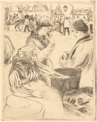 Kastanienverkäufer, 1878