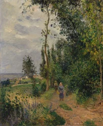 Côte des Grouettes, bei Pontoise, wahrscheinlich 1878