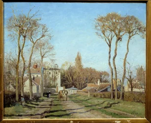 Eingang zum Dorf Voisins le Bretonneux