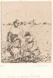 Groupe de paysans (Gruppe von Bauern), ca. 1899