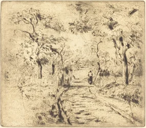 Auf den Feldern bei Ennery, 1875