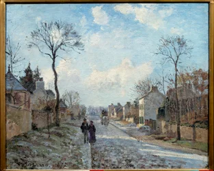 Die Straße von Louveciennes