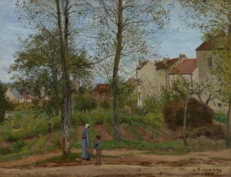 Landschaft bei Louveciennes (Herbst)