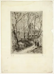 Weg in Pontoise