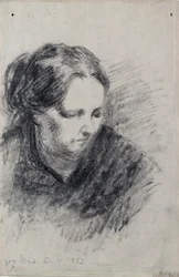Porträt von Madame Pissarro, 1882