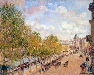 Quai Malaquais, sonniger Nachmittag