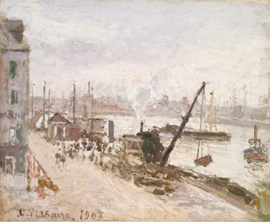 Kai in Le Havre, 1903
