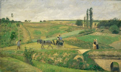 Straße bei Pontoise