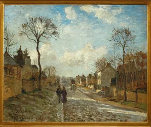 Straße in Louveciennes