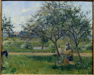 Die Schubkarre, Obstgarten